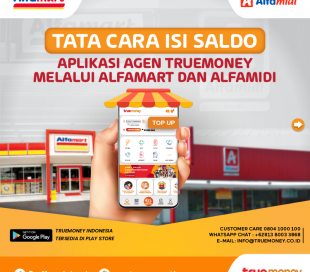 Top Up the balance of the TrueMoney Indonesia application through Alfamart / Alfamidi (AGENT)