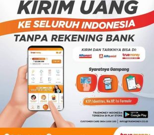 Layanan Kirim Uang TrueMoney Indonesia di Alfamart/Alfamidi