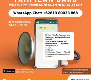 WhatsApp Bisnis TrueMoney