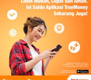 Cara Isi Saldo Aplikasi TrueMoney Indonesia